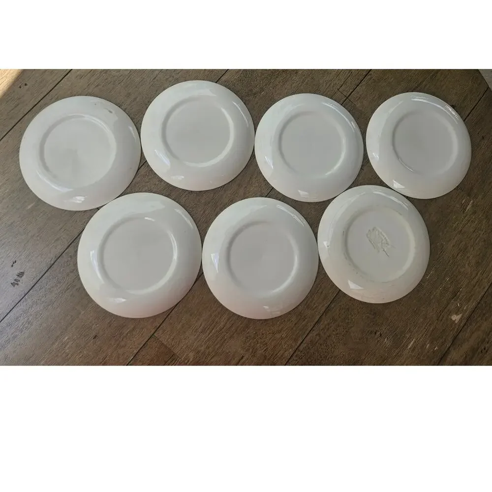 Set of 7 Vintage 6.5